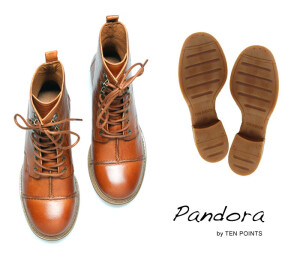 TPN 100 TenPoints Pandora 60000-319-cognac Booties braun 43