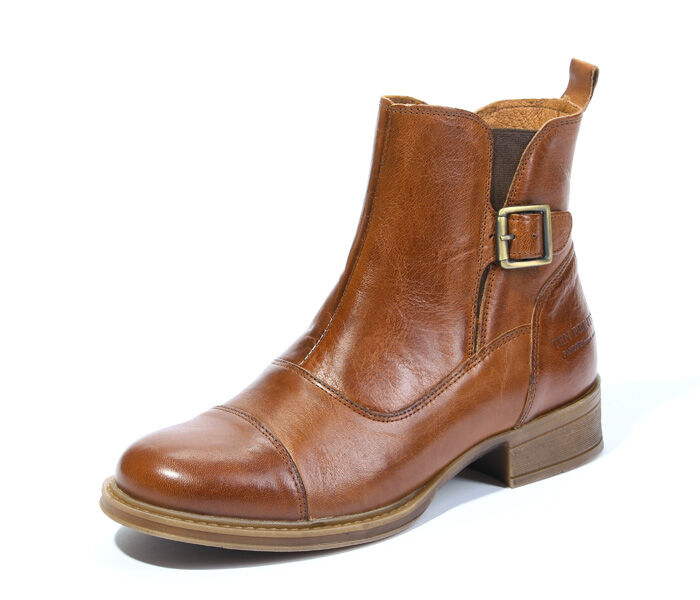 TPN 103 TenPoints Pandora 60002-319-cognac Booties braun 38 - TPN 103