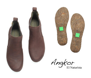 NRL 19 EL NATURALISTA Angkor N-5465-brown Booties  41