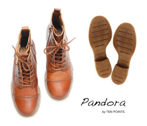 TPN 109 TenPoints Pandora 60004-319-cognac Booties braun 43 - TPN 109