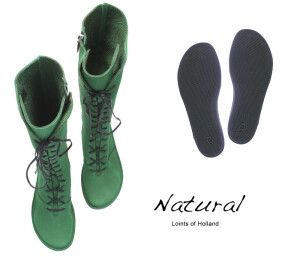 Loints Stiefel Natural gras grün 68742-0457 Nederwoud - LNT 598