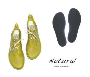 Loints Schnürschuhe Natural citronella gelb 68163-0609 Nijnsel - LNT 901