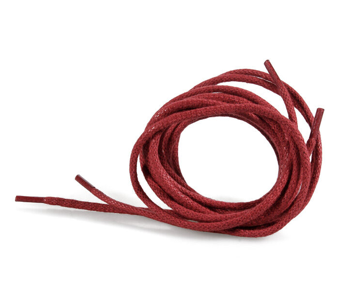 Think Original-Senkel rot  - rund 70 cm - dick  ca. 4 mm ø - X-TH-Senk-rot