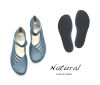 Loints Ballerinas Natural jeans blau 68302-0356 Nettelhorst - LNT 942