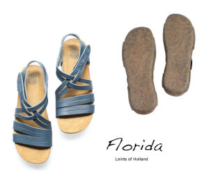Loints Sandaletten Florida jeans blau 31244-0625 Vierlingsbeek - LNT 924