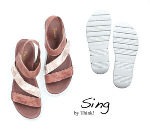 Think Sandaletten rose Sing hibiskus/kombi 359-4000 - SNG 8
