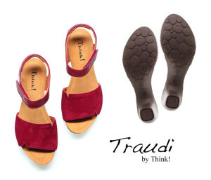 Think Sandaletten rot Traudi rosso/kombi 300-5000 - AUD 101