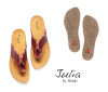 JLA 154 THINK JULIA DAMEN 211-5000 cherry/kombi Zehengreifer   39 - JLA 154