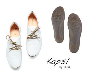 Think Schnürschuhe weiss Kapsl BIANCO 204-1000 Gr.36,5 - KPS 121