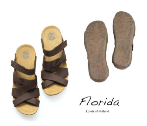 LNT 967 LOINTS FLORIDA 31183-0261-dark brown Pantoletten