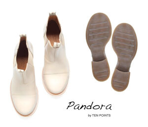 TPN 116 TenPoints Pandora 60094-470-cappuccino Booties beige 38 - TPN 116