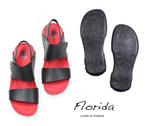 Loints Sandaletten Florida black schwarz 31111-0977 Valkenheide - LNT 1017