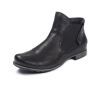 think booties schwarz denk schwarz 420-0000 lederbezogene kork-latex-bettung - vegetabil gegerbt lederfutter - vegetabil gegerbt 10 mm absatz endlich wieder da: beliebter bootie mit 2 breiten gummizügen für sicheren halt und bequemen einstieg