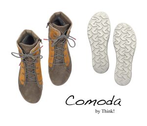 Think Boots taupe Comoda taiga/kombi 429-2000 - MDA 24