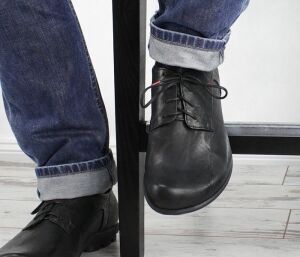 Think Schnürschuhe schwarz Kong schwarz 281-0000 - CKN 123 Gr.44