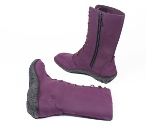 Loints of Holland Schuhe lila Stiefelette Boots Fusion...