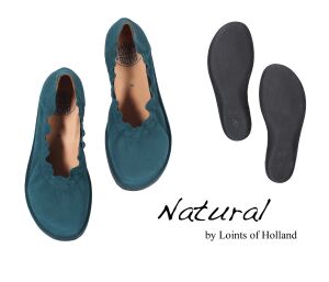 Loints Ballerinas Natural turquoise petrol 68104-0572 Nuth - LNT 1351