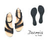 Think Sandaletten schwarz Dumia schwarz 297-0000 - DUM 25 Gr.42