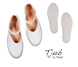 Think Ballerinas weiss Tjub bianco 369-1000 Gr.42 - TJU 34