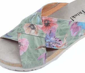 Think Pantoletten bunt Koak mint 537-9010 Gr.42 - KOA 23
