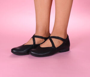 Think Ballerinas Guad-2 schwarz  564-0000 veg (GUD 626) Gr.38,5 - GUD 626