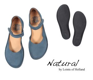 Loints Ballerinas Natural jeans blau 68201-0356 Notter - LNT 1358
