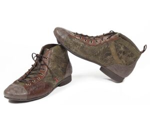 Think Schnürschuhe grün Guad-2 moos 618-9010 - GUD 651