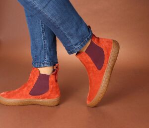 Think Booties rot Tjub mattone-kombi 428-5000 Gr.37,5 - TJU 39