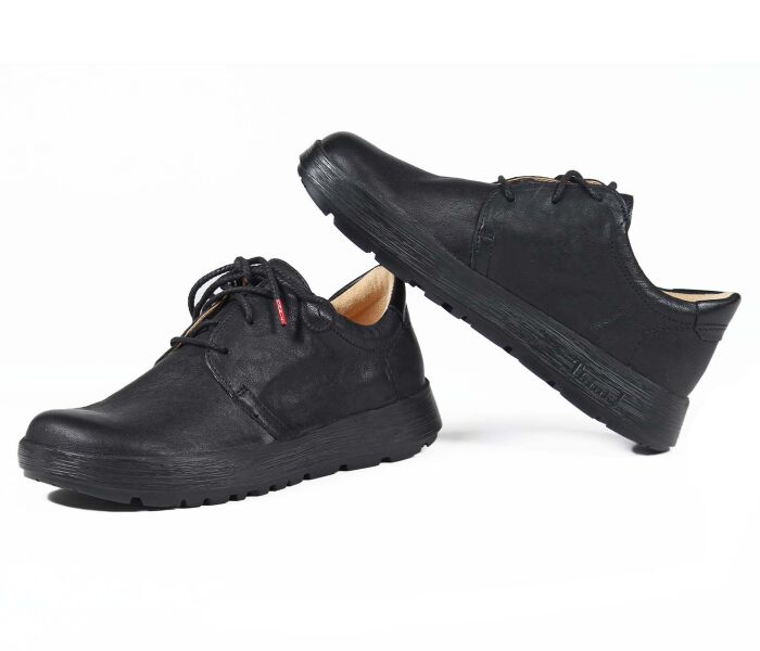 Think Schnürschuhe schwarz Comoda schwarz 440-0000 - MDA 29 Gr.40,5