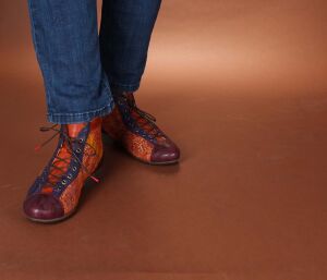 Think Schnürschuhe Guad-2 mattone  618-9000 veg (GUD 650) Gr.39,5 - GUD 650