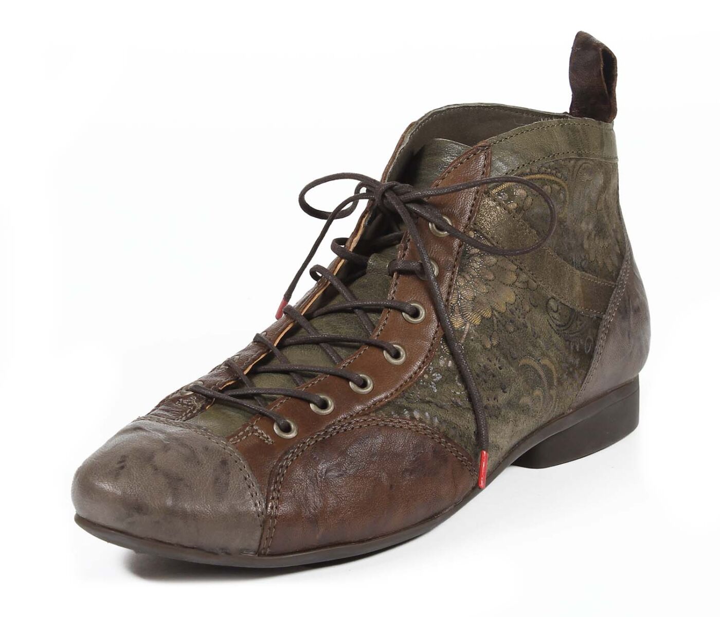 Think Schnürschuhe Guad-2 moos 618-9010 veg (GUD 651) Gr.40 - GUD 651