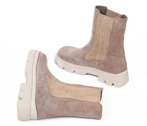 Think Stiefeletten beige Kangae stone 620-2000 Gr.39 - KNG 500