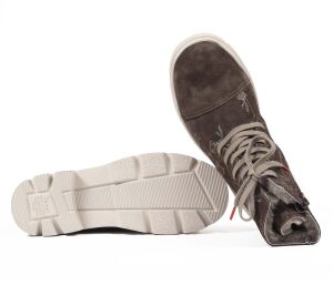 Think Stiefeletten braun Kangae bark effekt winter 665-3000 Gr.41 - KNG 2