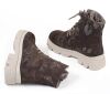 Think Stiefeletten braun Kangae bark effekt winter 665-3000 Gr.41 - KNG 2
