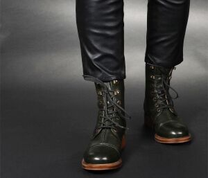 TenPoints Stiefeletten Pandora 60000-502-dark green grün TPN 154 Gr.38 - TPN 154