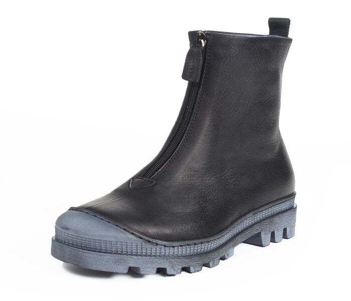 Lofina Stiefeletten schwarz 967 Birte gasoline-nero Gr.38 - LOF 14