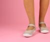 Think Ballerinas beige Kapsl panna 416-4010 Gr.43 - KPS 174