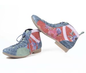 Think Schnürschuhe Guad-2 denim/kombi  618-8010 veg (GUD 666) Gr.38 - GUD 666