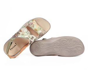 Think Sandaletten beige Camilla BOSCO/KOMBI 710-9010 Gr.40 - AML 337
