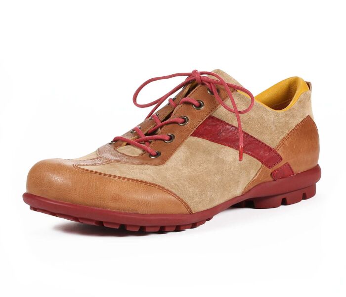Think Schnürschuhe braun Kong beige/kombi 787-4000 Gr.44 - CKN 270