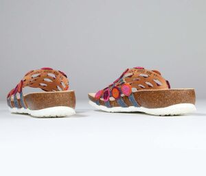 Think Pantoletten bunt Julia denim/kombi 247-8000 Gr.39 - JLA 195