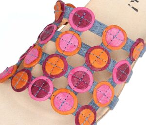 Think Pantoletten bunt Julia denim/kombi 247-8000 Gr.41 - JLA 195