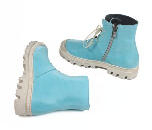 Lofina Stiefeletten türkis 965-sabbia Birte gasoline-acqua Gr.42 - LOF 21