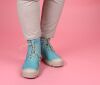 Lofina Stiefeletten türkis 965-sabbia Birte gasoline-acqua Gr.42 - LOF 21