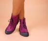 Lofina Stiefeletten violett 965-nero Birte gasoline-bouganville Gr.41 - LOF 19