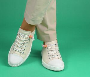 Think Sneaker Turna panna/kombi  792-4010 veg (TNA 46) Gr.38 - TNA 46