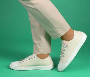 Think Sneaker beige Turna panna/kombi 792-4010 Gr.42 - TNA 46