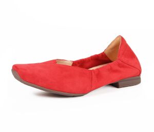 Think! Gaudi Damen Ballerinas Gr. 41.5 rot 733-5000-fire (GDI 37) - GDI 37