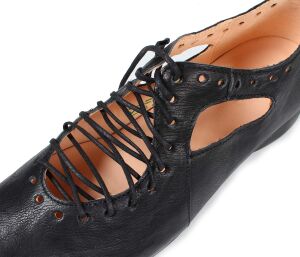 Think! Guad-2 Damen Schnürschuhe Gr. 39.5 schwarz 565-0000-schwarz (GUD 674) - GUD 674