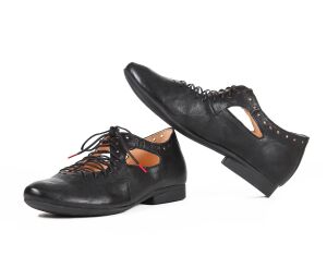 Think! Guad-2 Damen Schnürschuhe Gr. 41.5 schwarz 565-0000-schwarz (GUD 674) - GUD 674